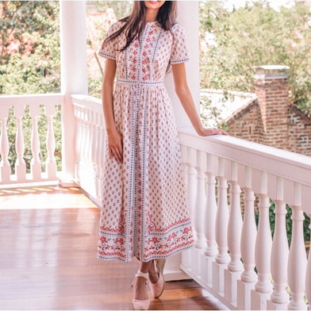 Rare Gal Meets Glam Alisa Floral Maxi Dress